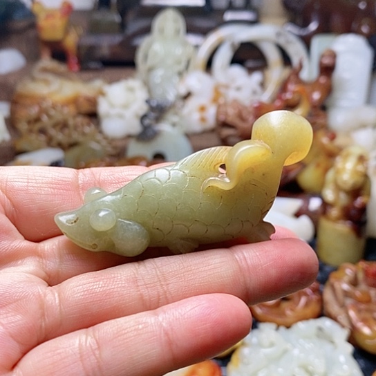 和田玉挂件未镶嵌