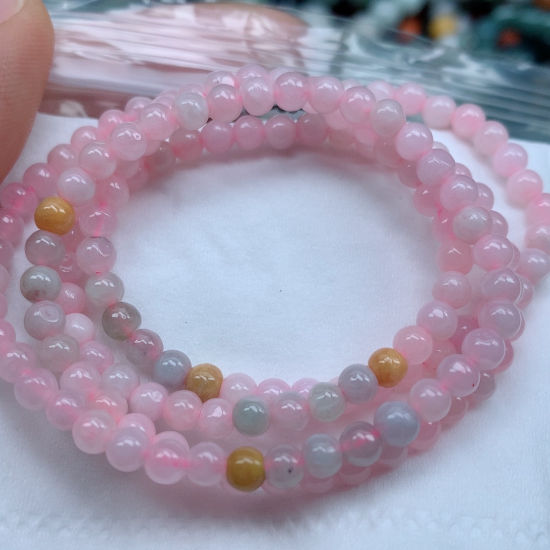 翡翠颈饰未镶嵌手串