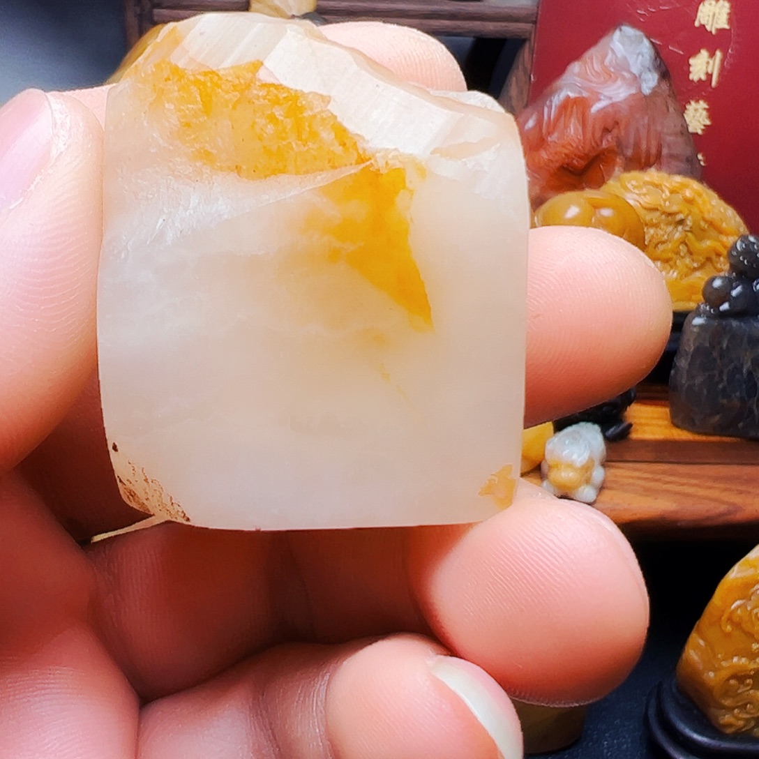 焦***子寿山石印石寿山石