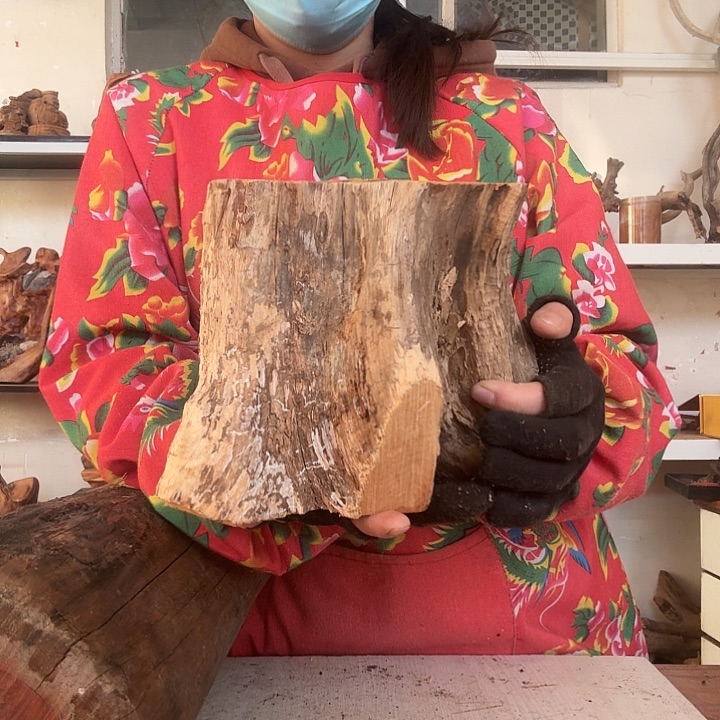 飞***社木太行崖柏摆件摆件