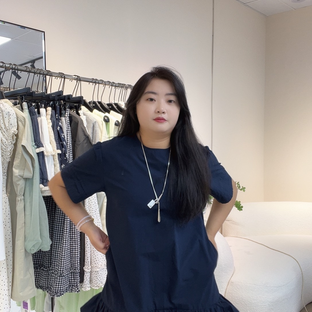 吊带纯棉学院风连衣裙