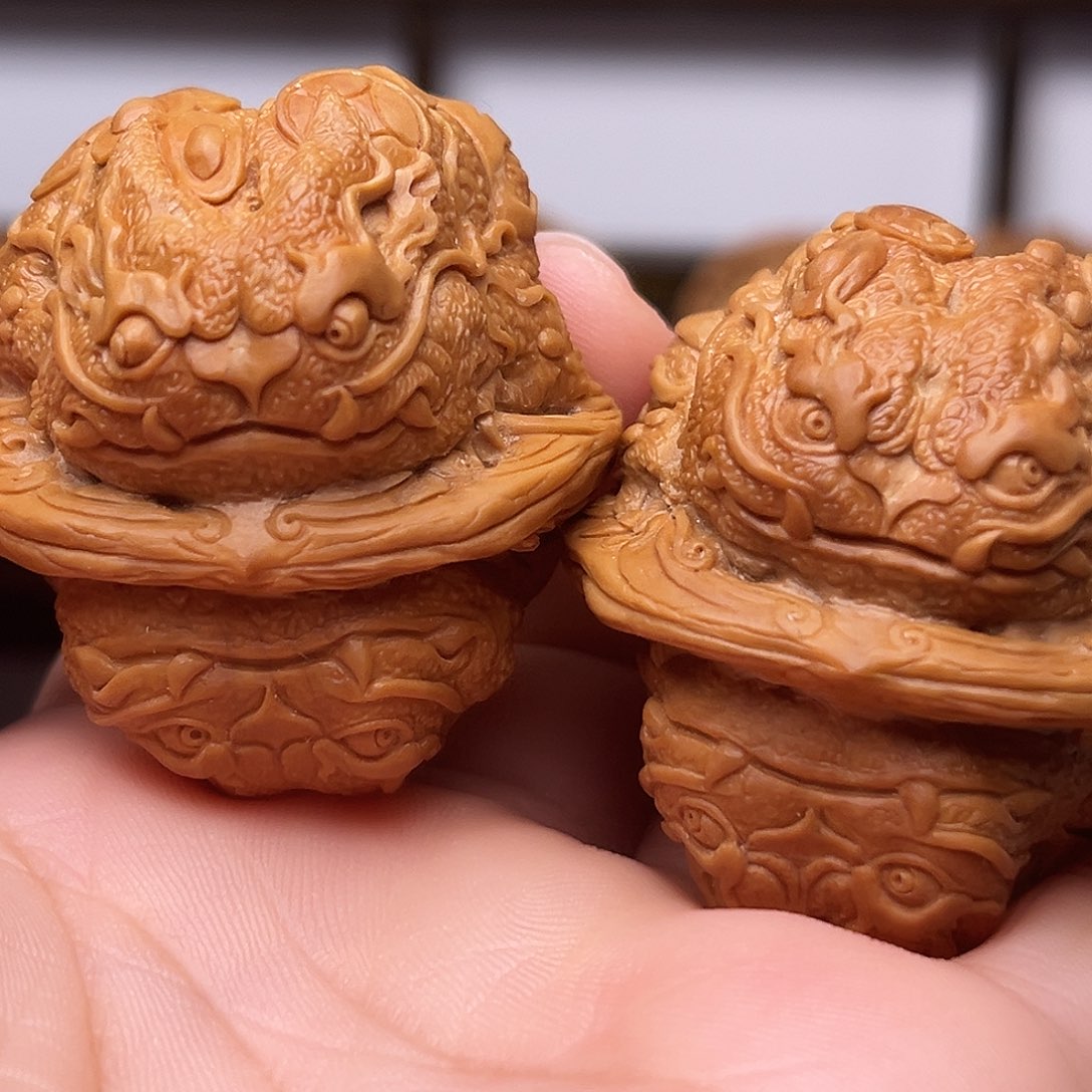 福***禄手串/手链核桃龙蟾