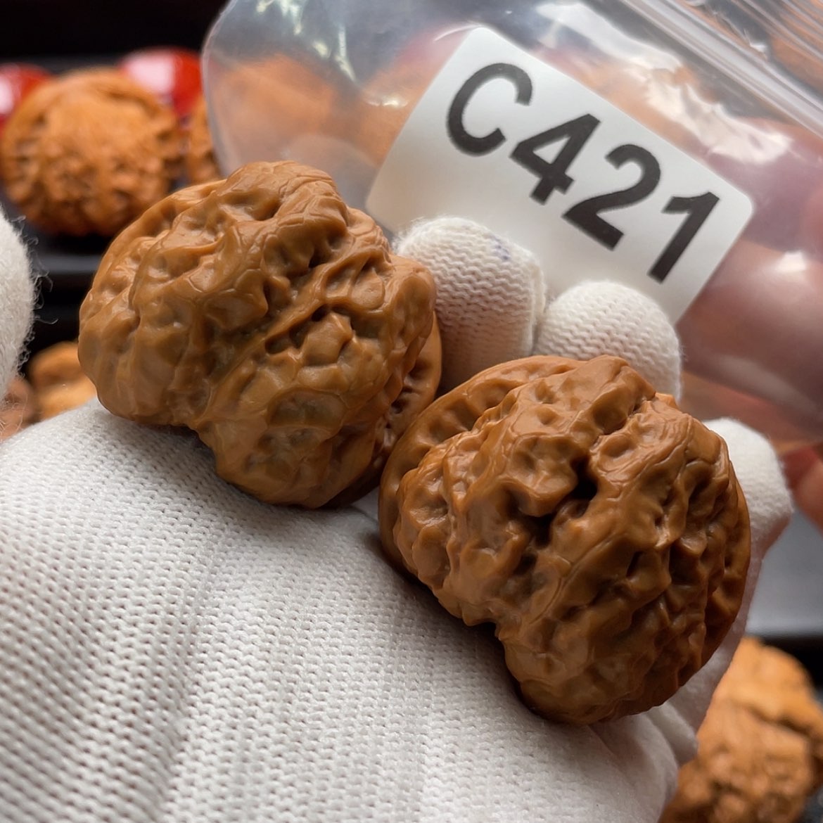 【闪购商品】文玩核桃吊坠C421蛤蟆39/41