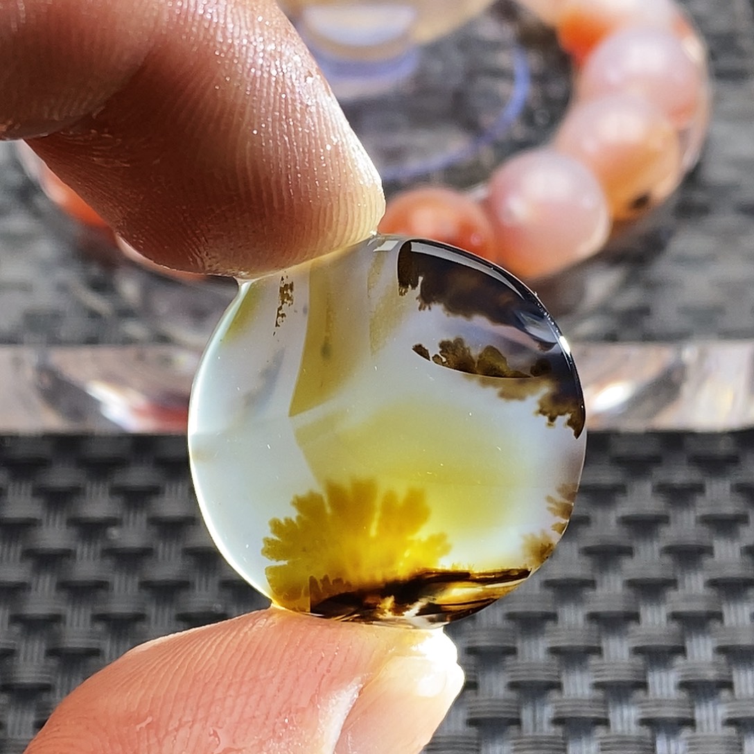 玛瑙/玉髓未镶嵌吊坠(不含链)91