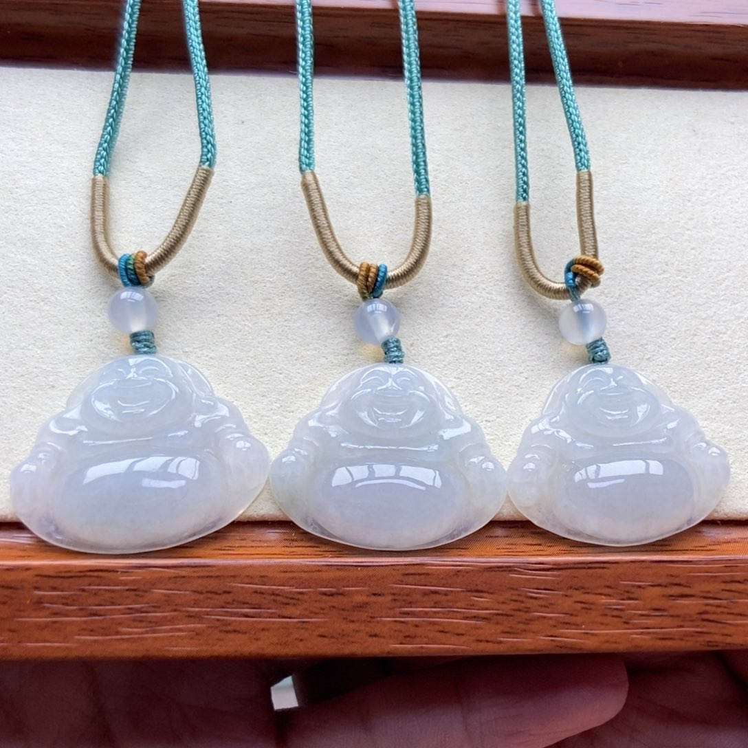 翡翠颈饰未镶嵌吊坠多样性发货发其一