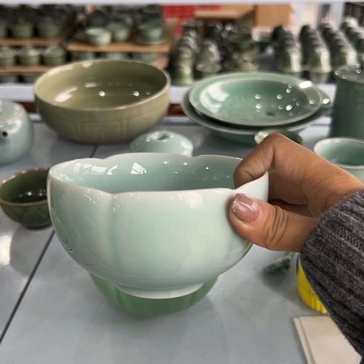 小米茶器龙泉青瓷