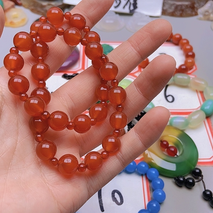 【闪购商品】未镶嵌玛瑙/玉髓珠宝半成品美*的