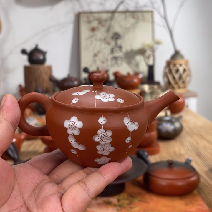 常滑玉光手作茶壶