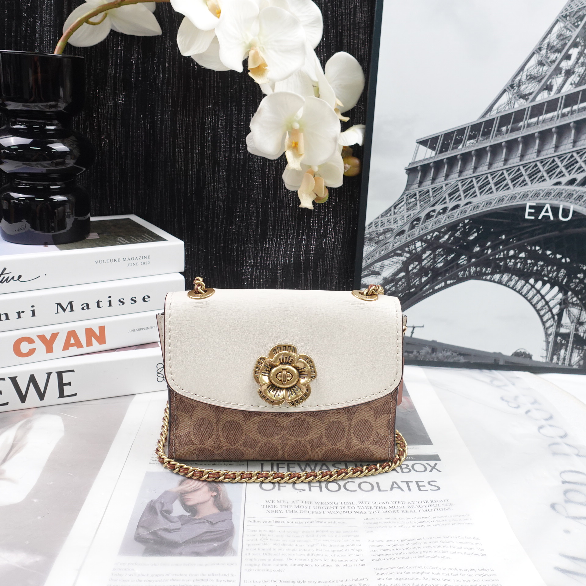 95新 COACH/蔻驰 单肩包/T10274471