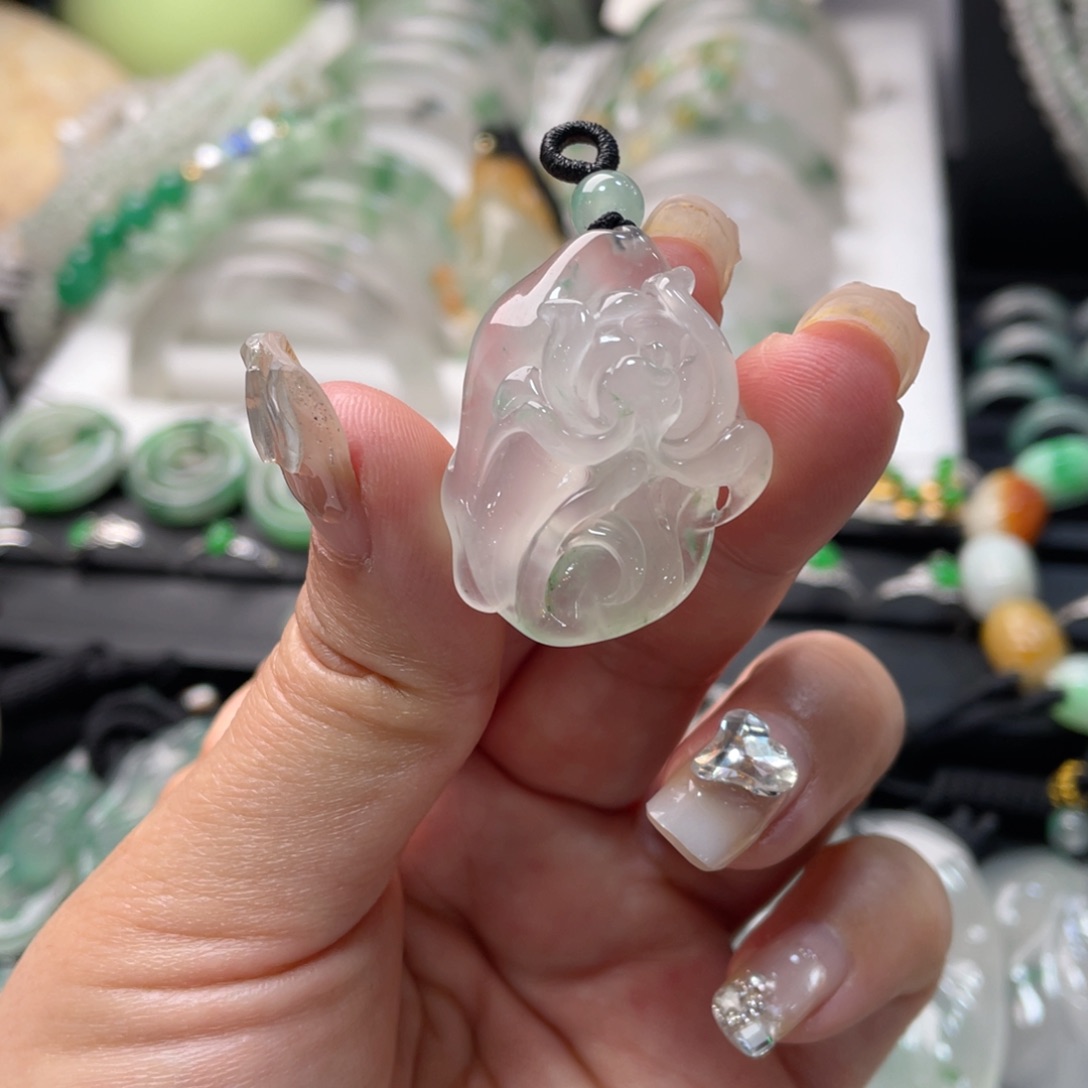 吊坠(不含链)未镶嵌石英质玉