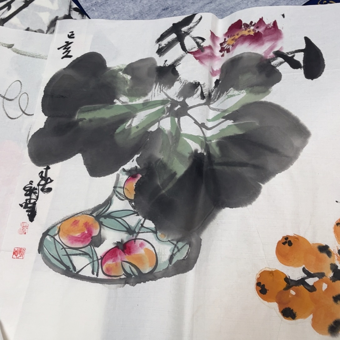 国画11.30纯手绘无边框作品