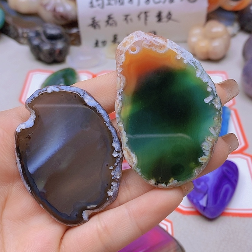 【闪购商品】未镶嵌玛瑙/玉髓珠宝半成品?*⭐