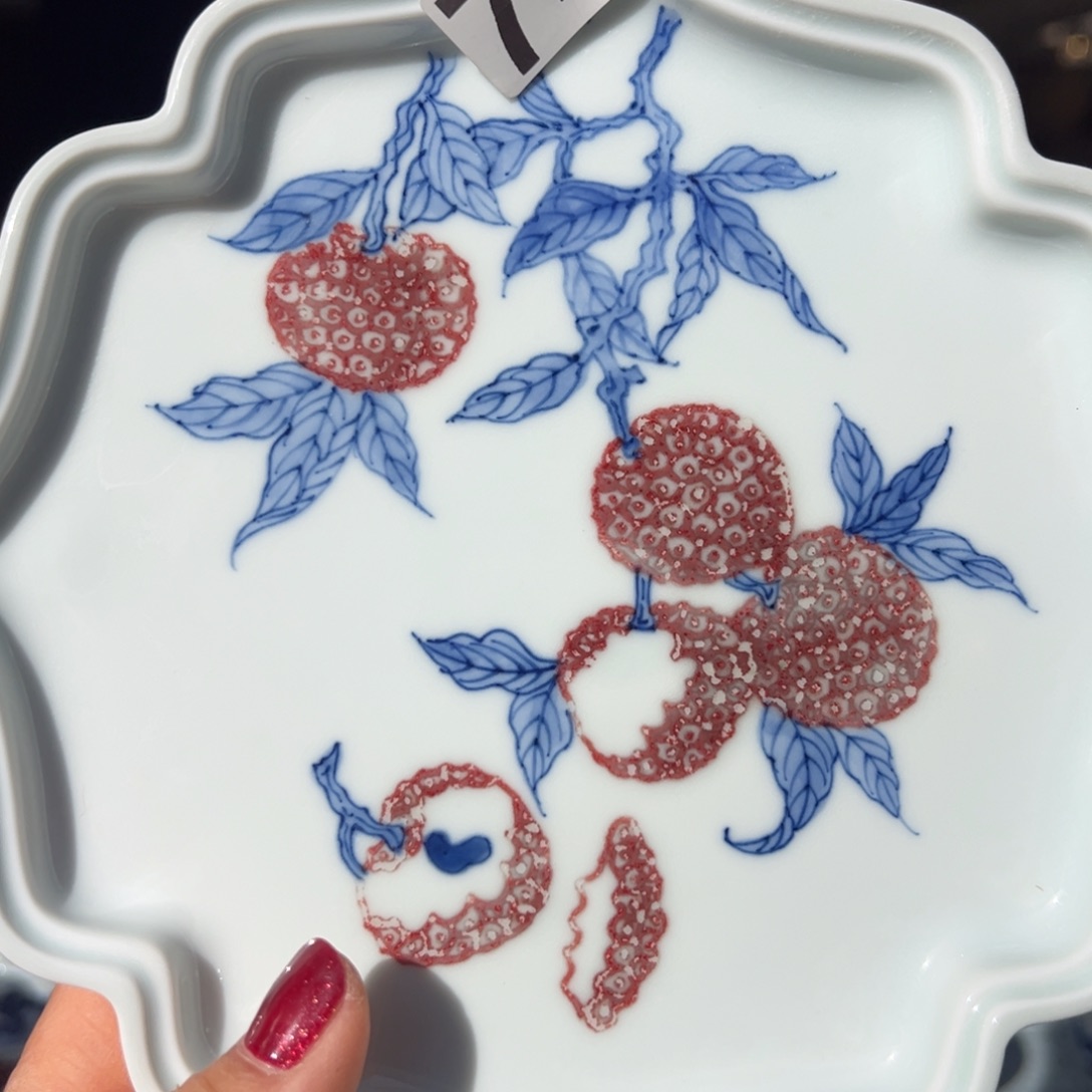 现代瓷青花釉里红工艺