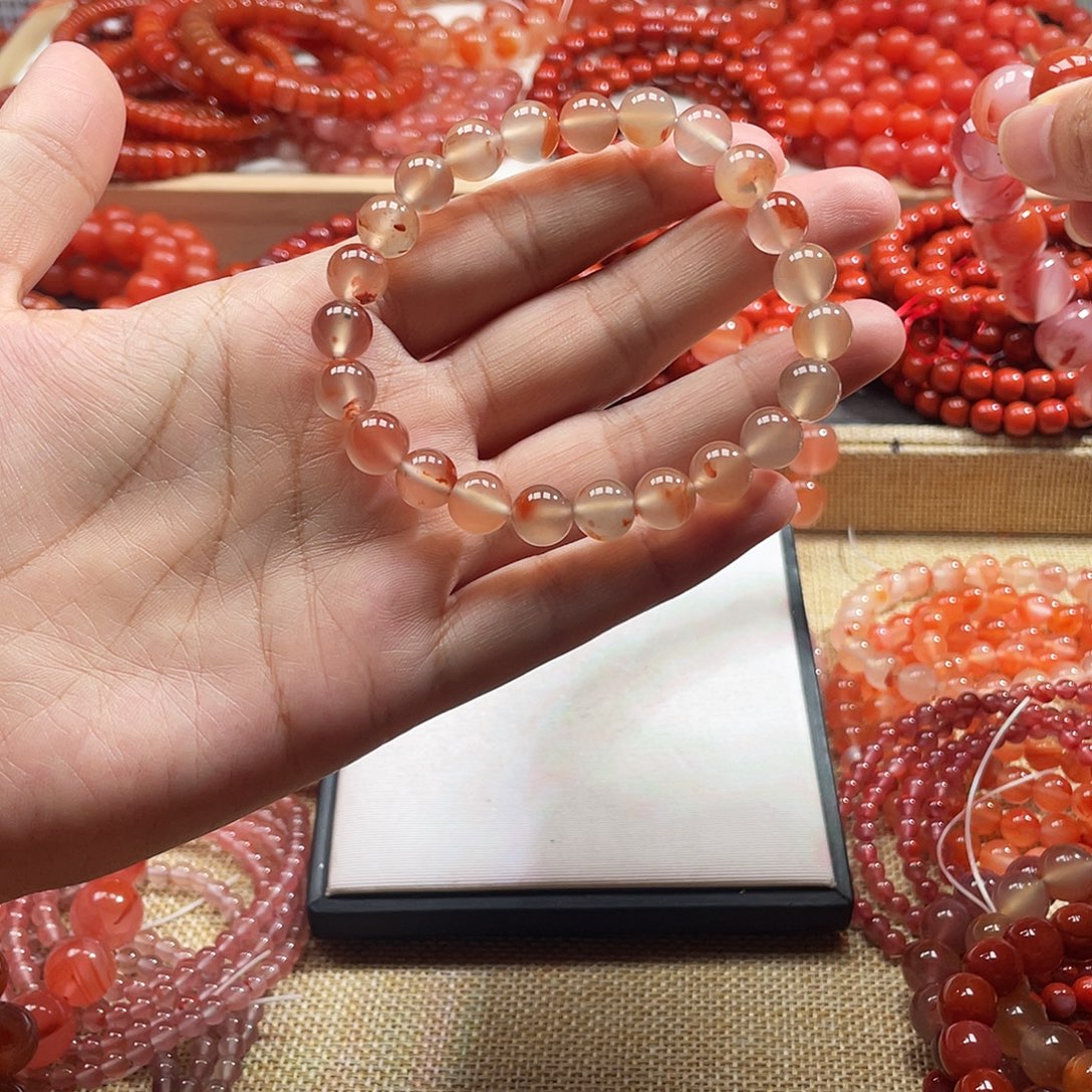 未镶嵌手链南红玛瑙