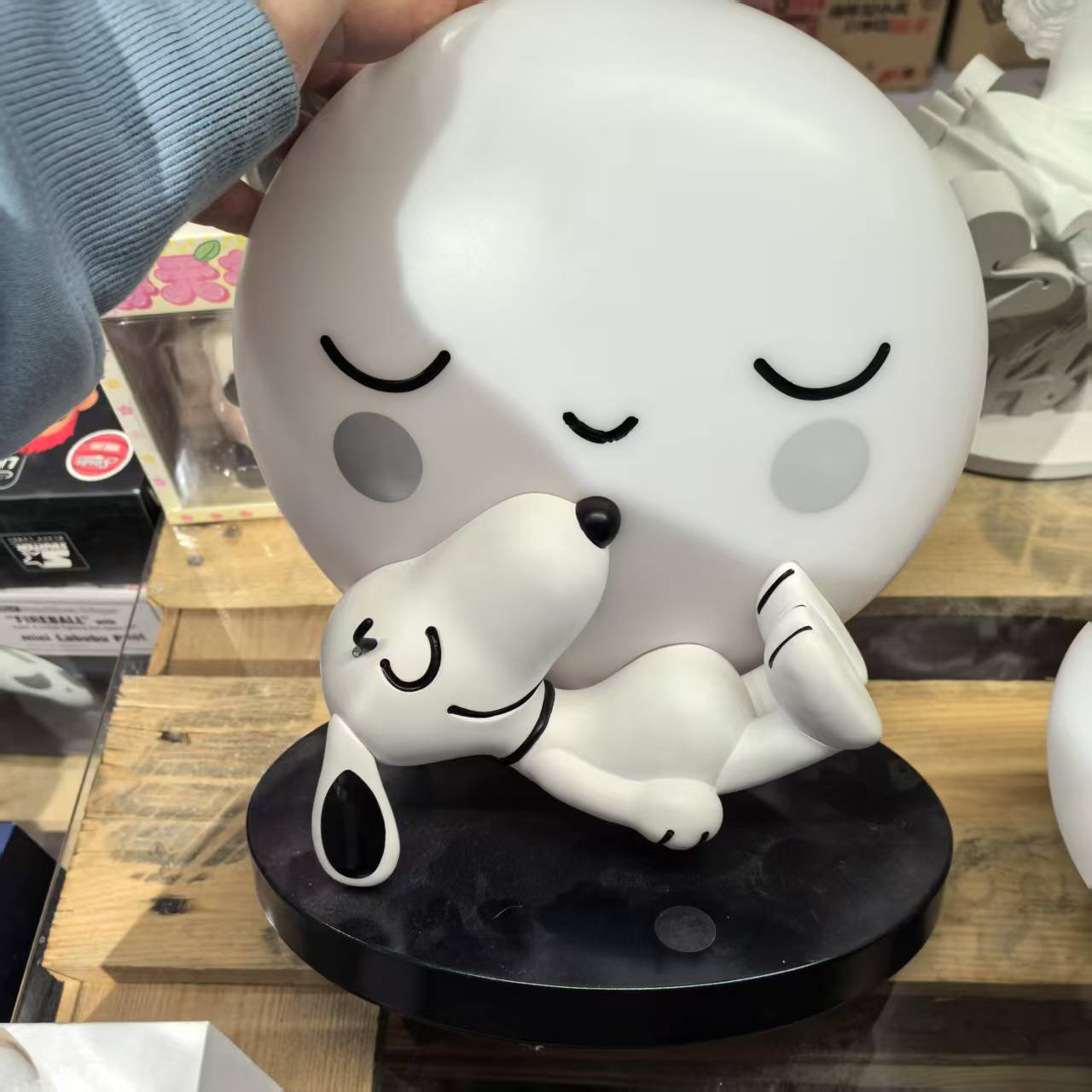 【小白】Snoopy月亮灯史努比月亮灯 默认不亮