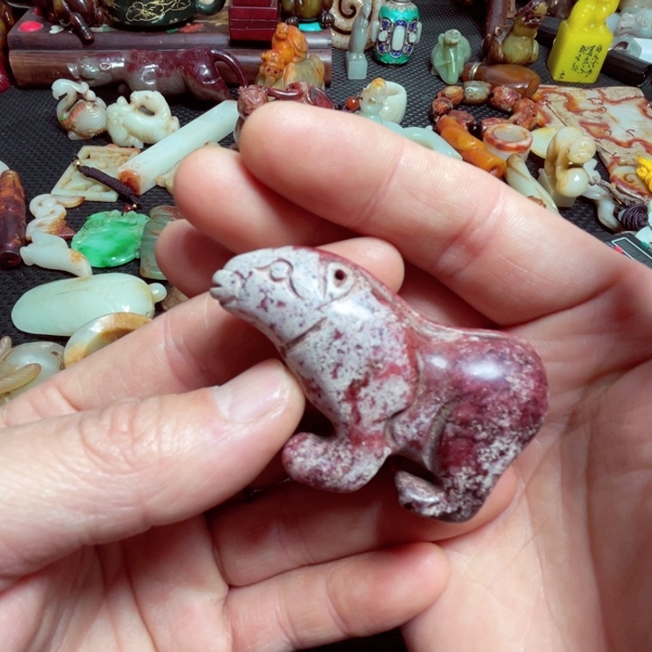 滴血莲花菩提把件