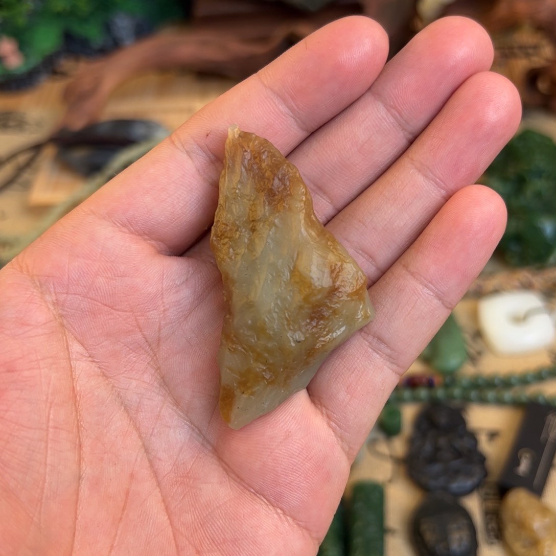 和田玉手绳未镶嵌呢**o