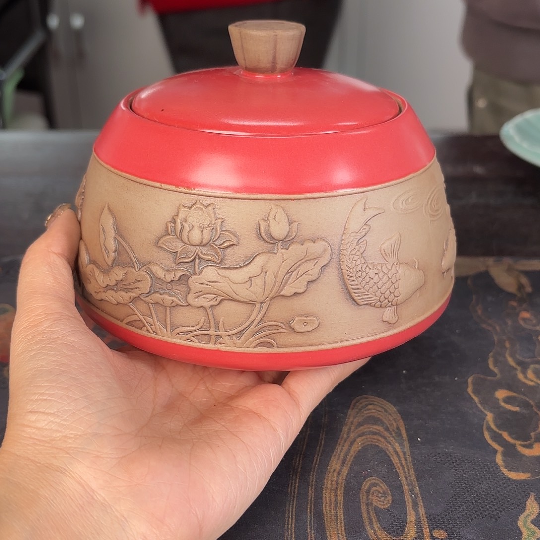 龙泉云间青瓷小米茶器