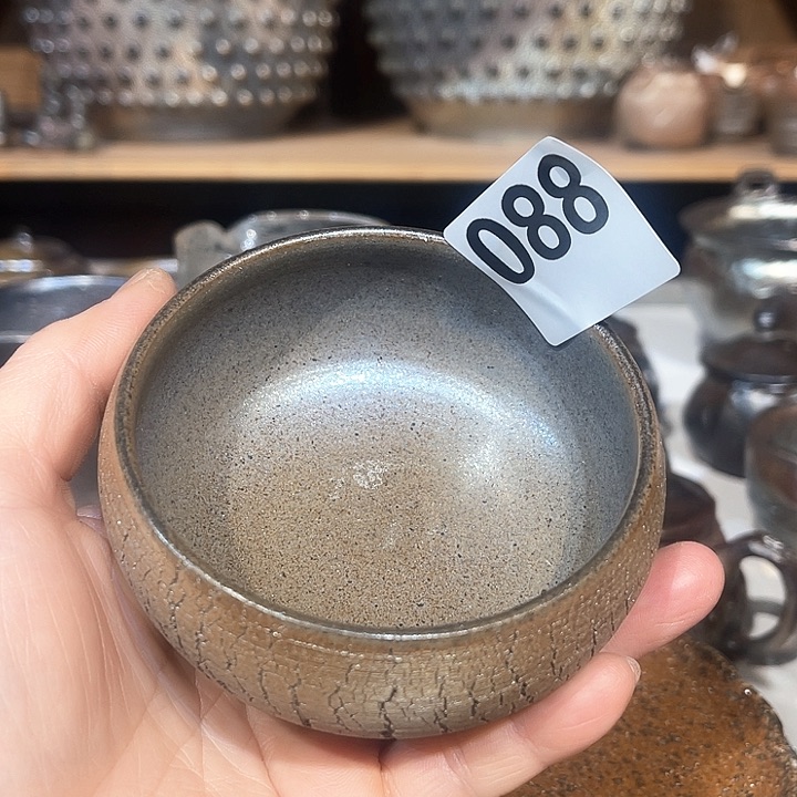 杯高温柴烧陶泥主人杯