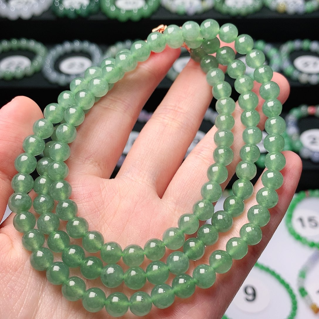 未镶嵌翡翠手链翡翠