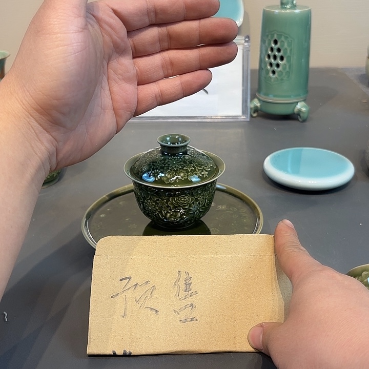 瓷片龙泉青瓷福利青瓷