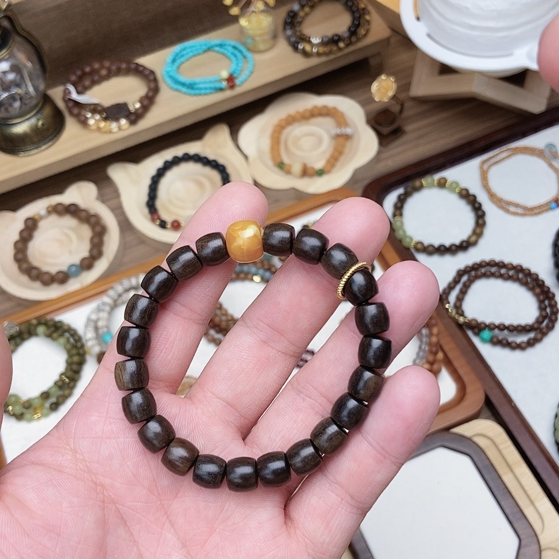 未镶嵌六道木手串