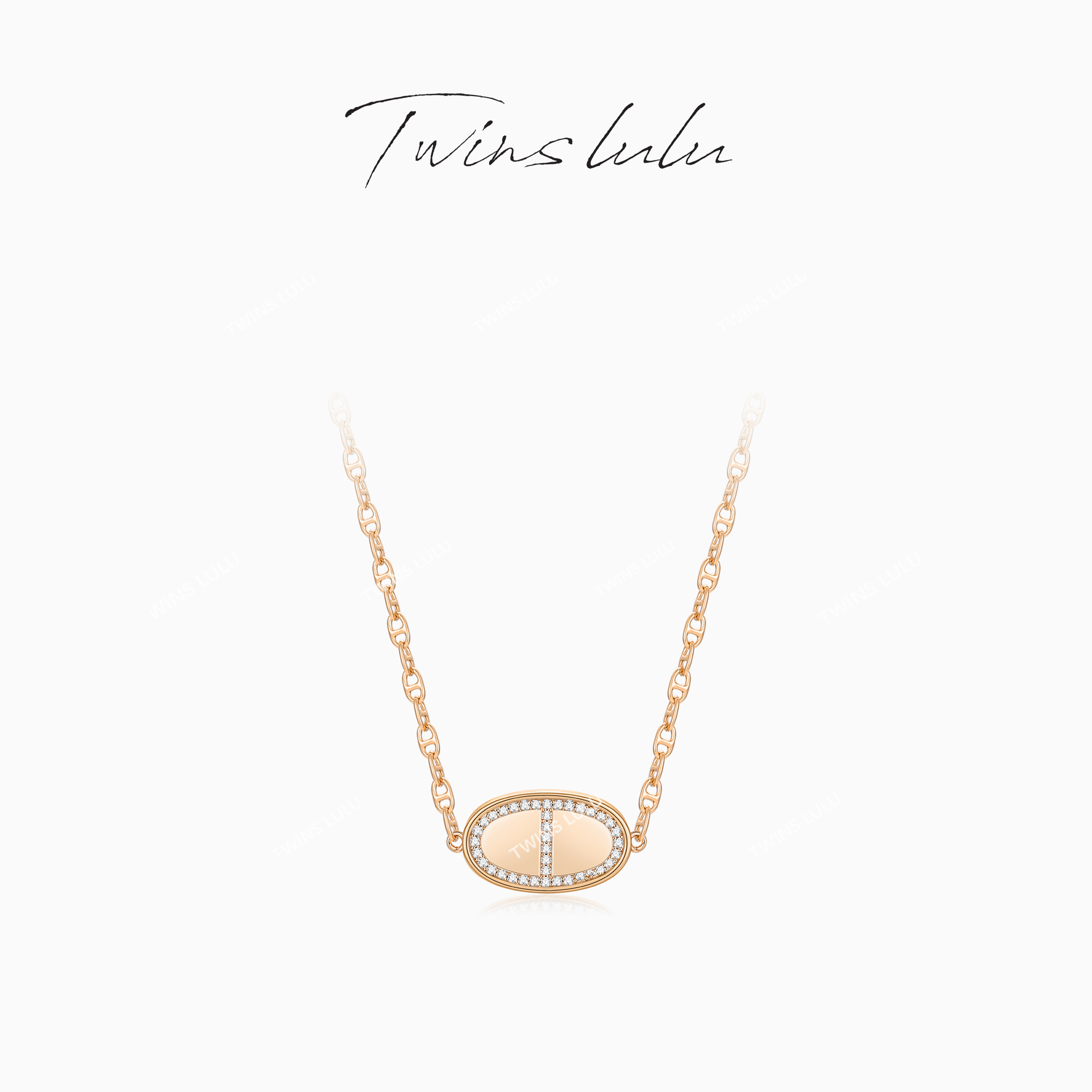 TWINS LULU【猪鼻子】2026新款高级百搭轻奢风猪鼻子项链TSJ8596