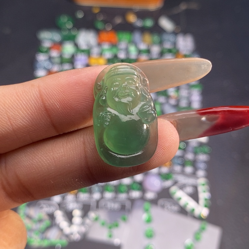 【闪购商品】翡翠挂件未镶嵌财神