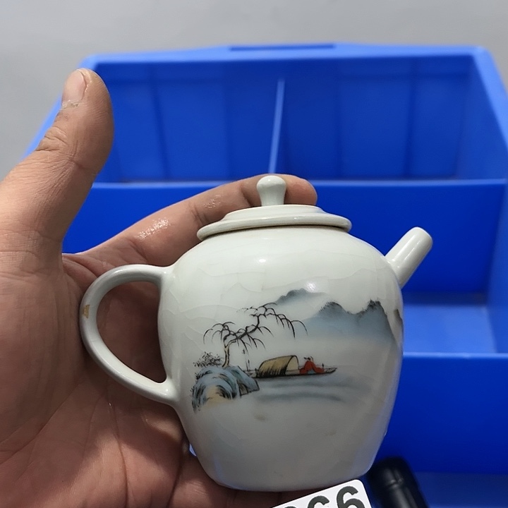 茶具默认微瑕瓷器、茶具、壶、摆件，介意勿拍 