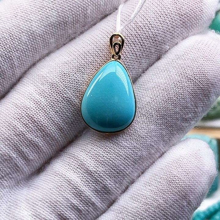 绿松石其它18K金镶嵌