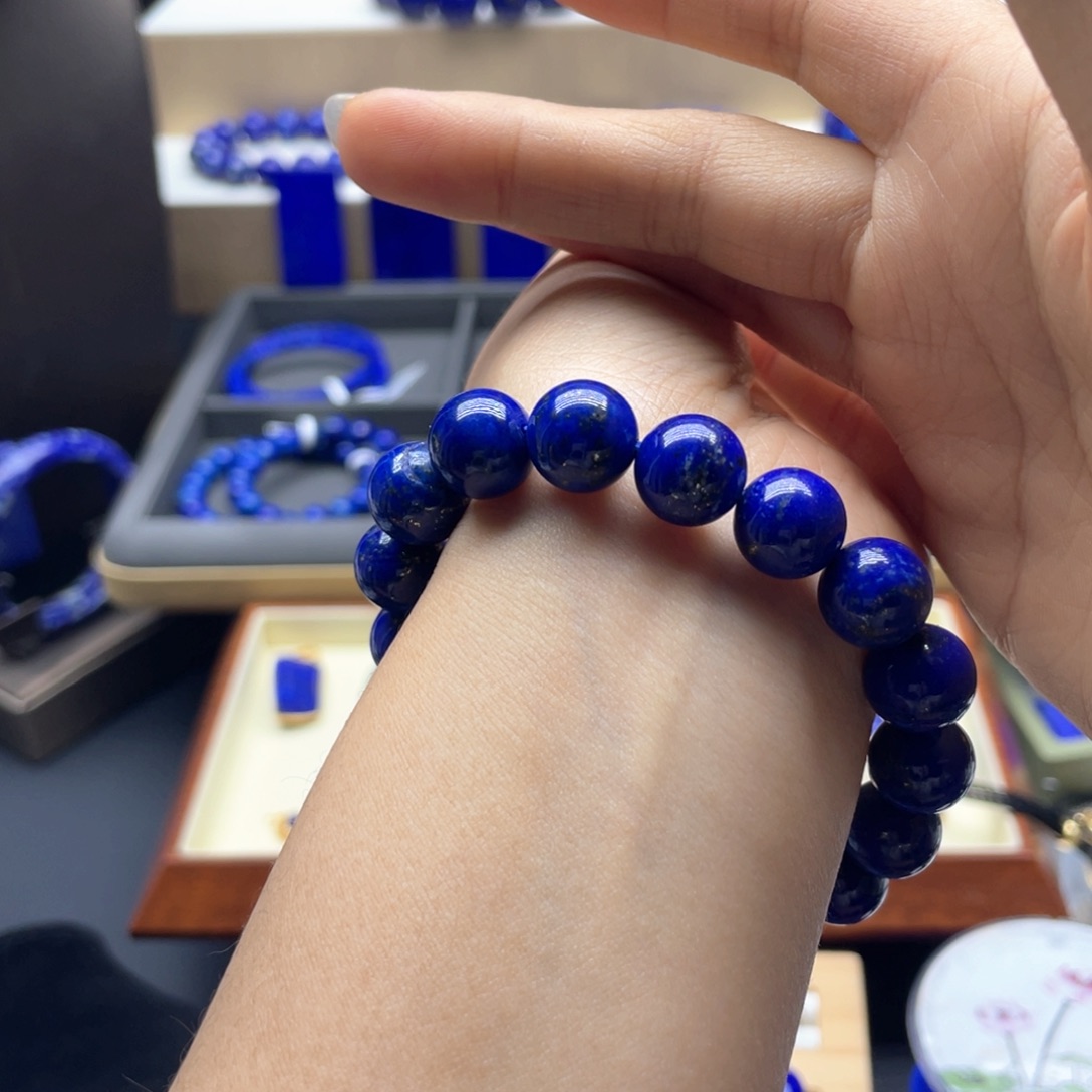 未镶嵌青金石手链11+