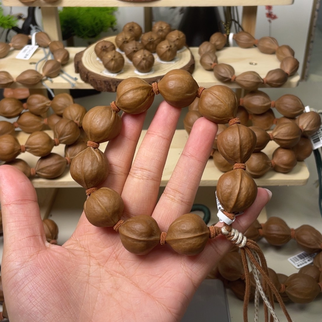 d***g橄榄核手串/手链21*24梅林铁核