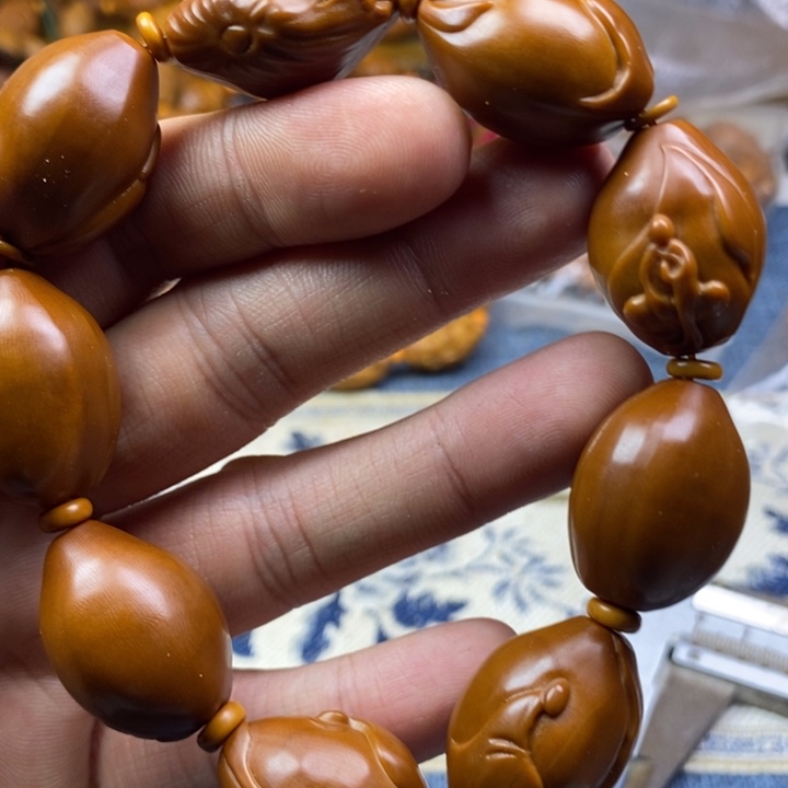手串/手链橄榄核橄榄核雕工艺手串