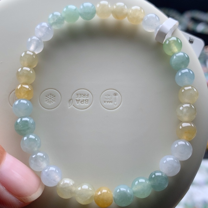 未镶嵌手串翡翠卡6