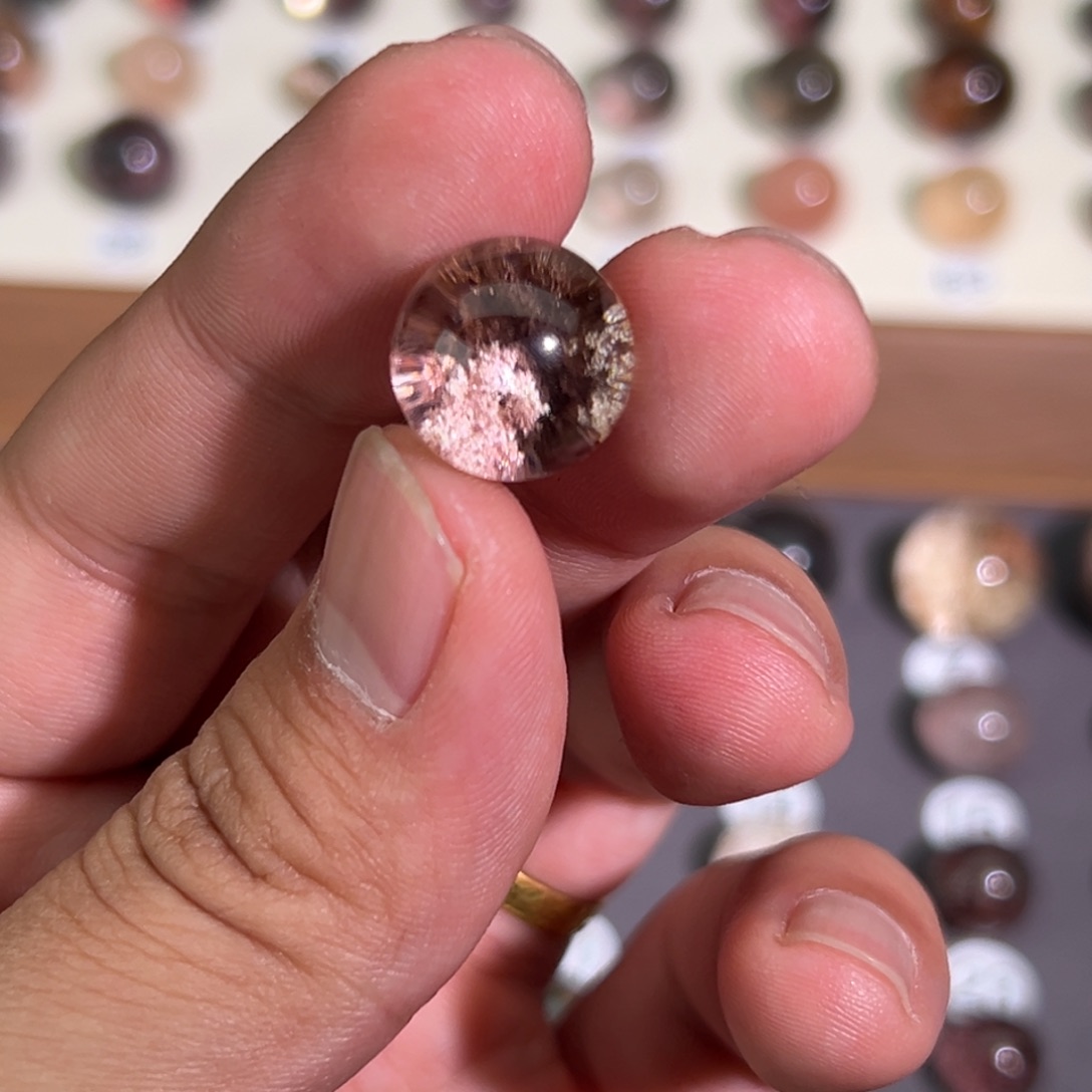 未镶嵌水晶珠宝半成品