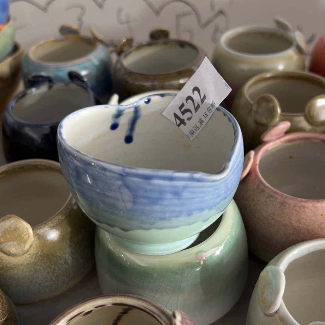 红陶景德镇手工花盆