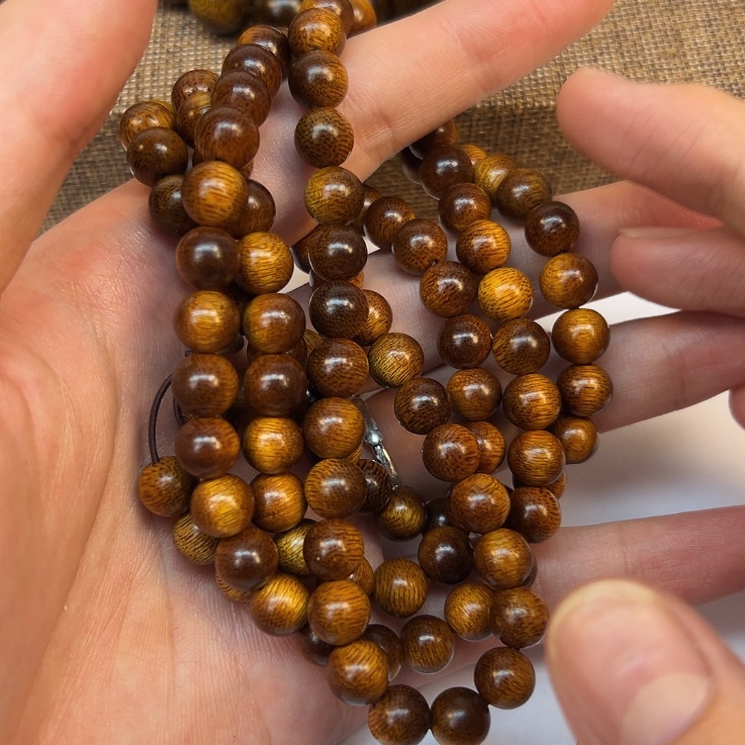 手串沉香富森红土