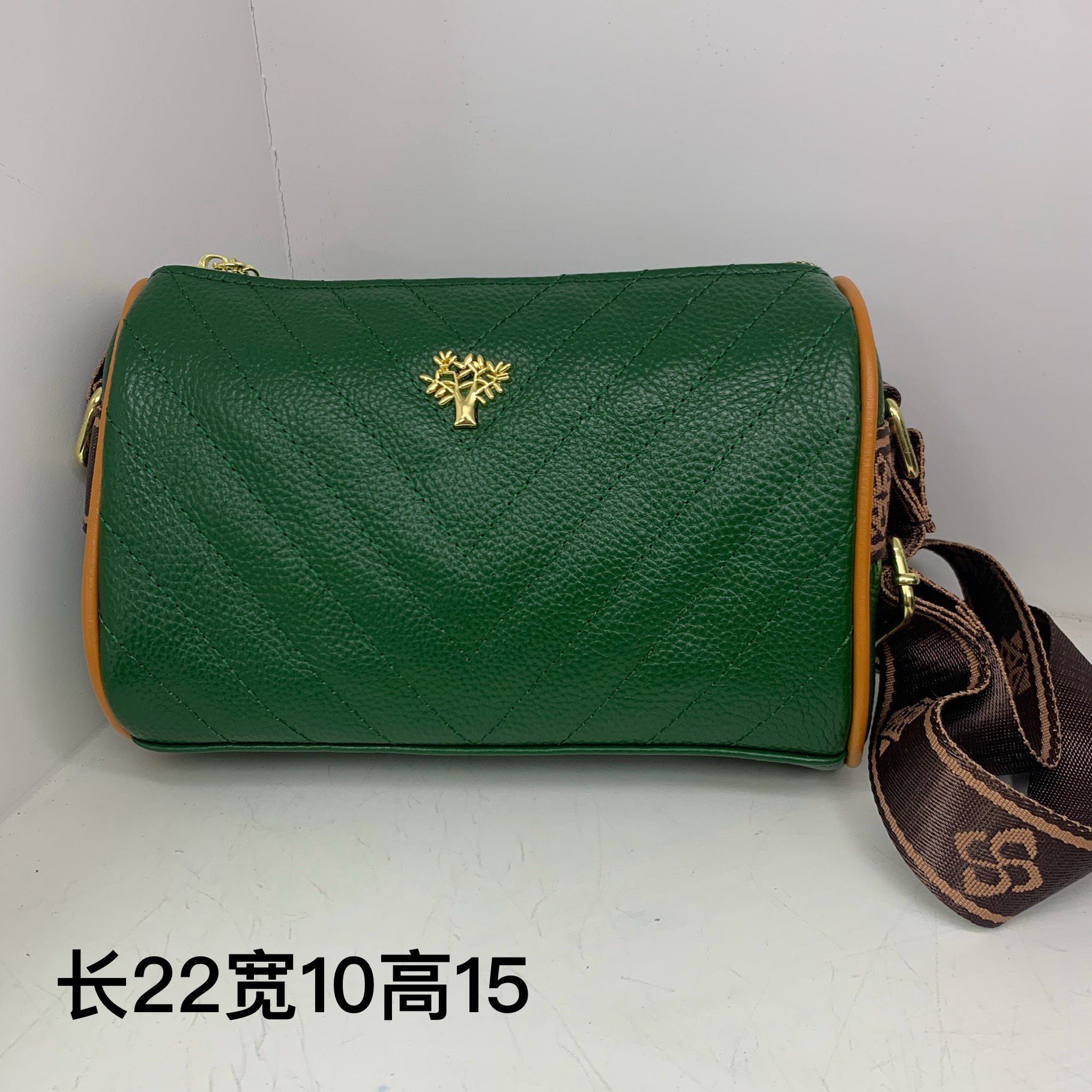 【头层牛皮】22×14cm真皮女包手提单肩斜挎包休闲208