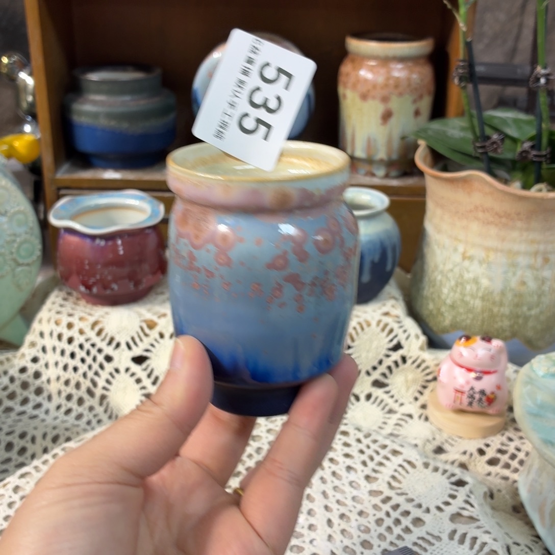 景德镇陶瓷花盆艺术