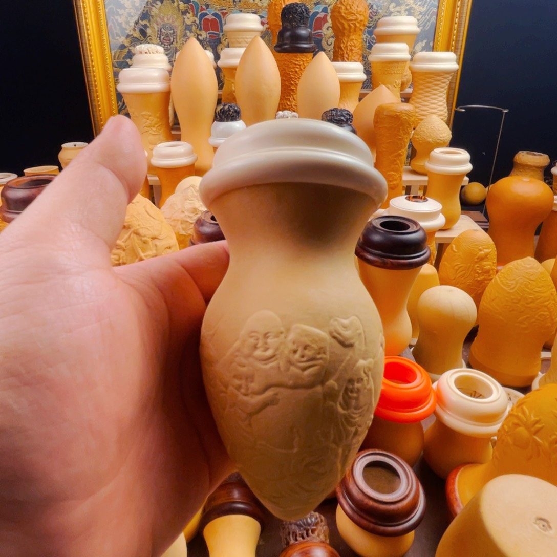 蝈蝈葫芦，密胺口盖蒙心