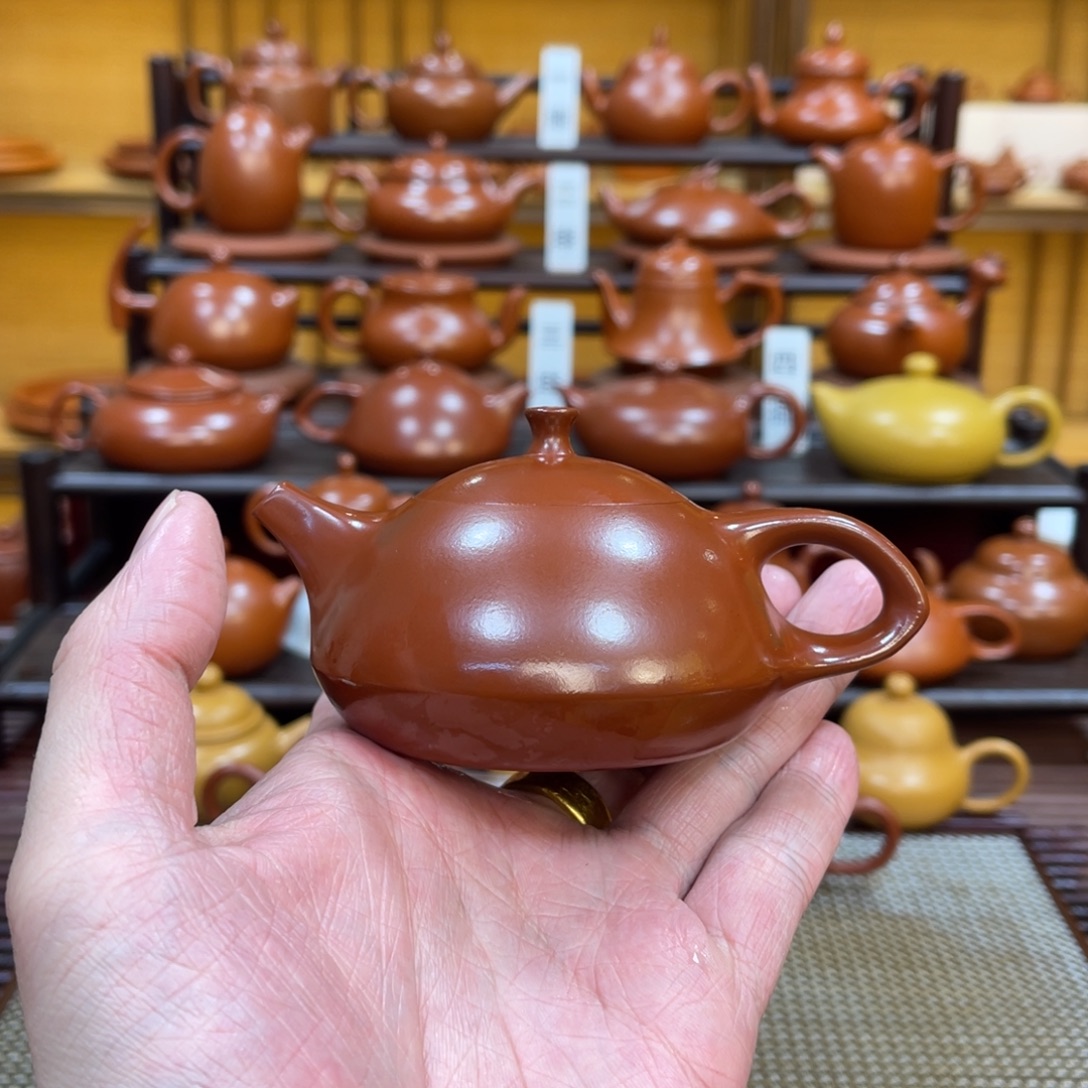 紫砂茶壶玉兔 120-130cc