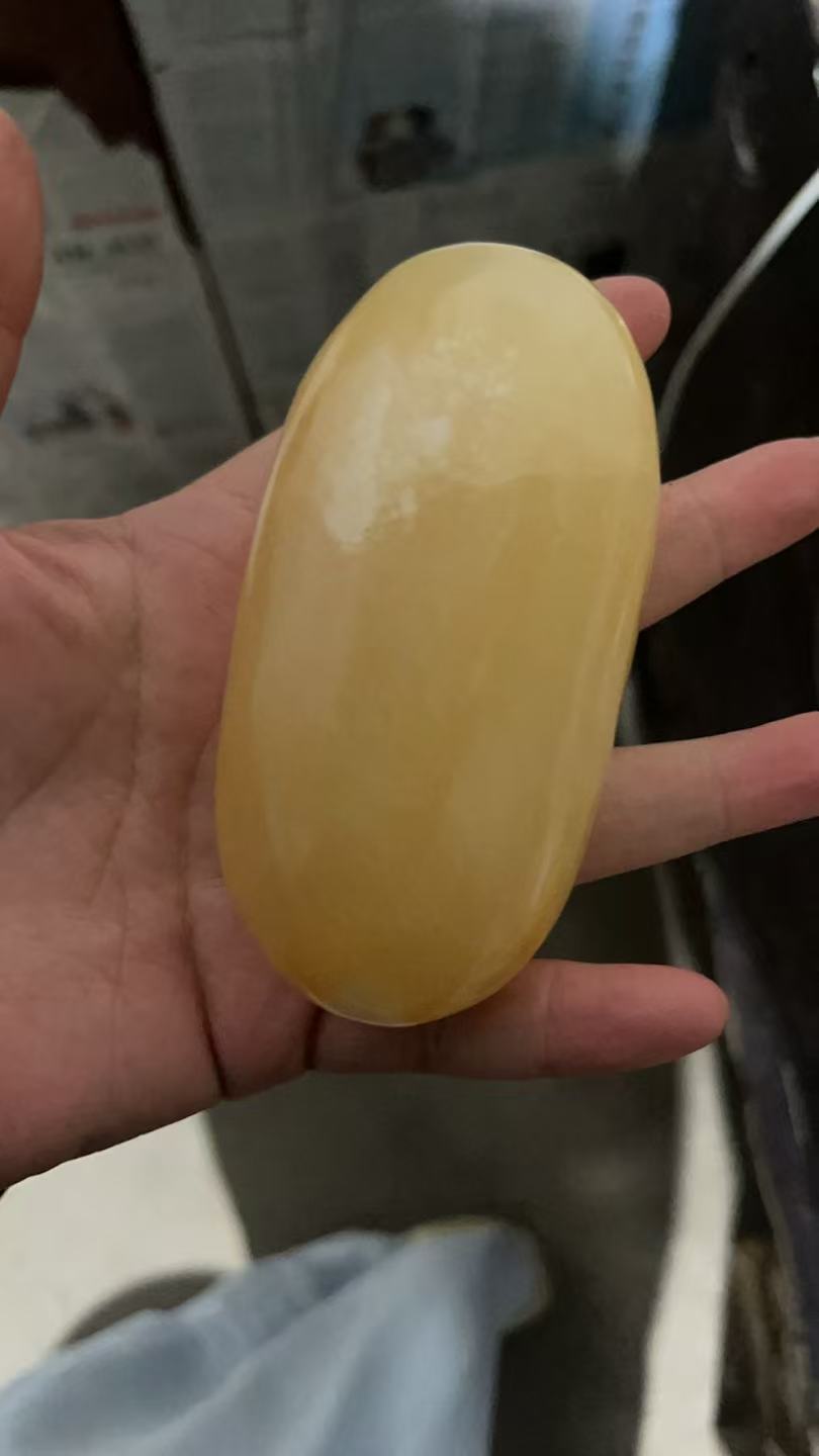 精品摆件好漂亮白石头