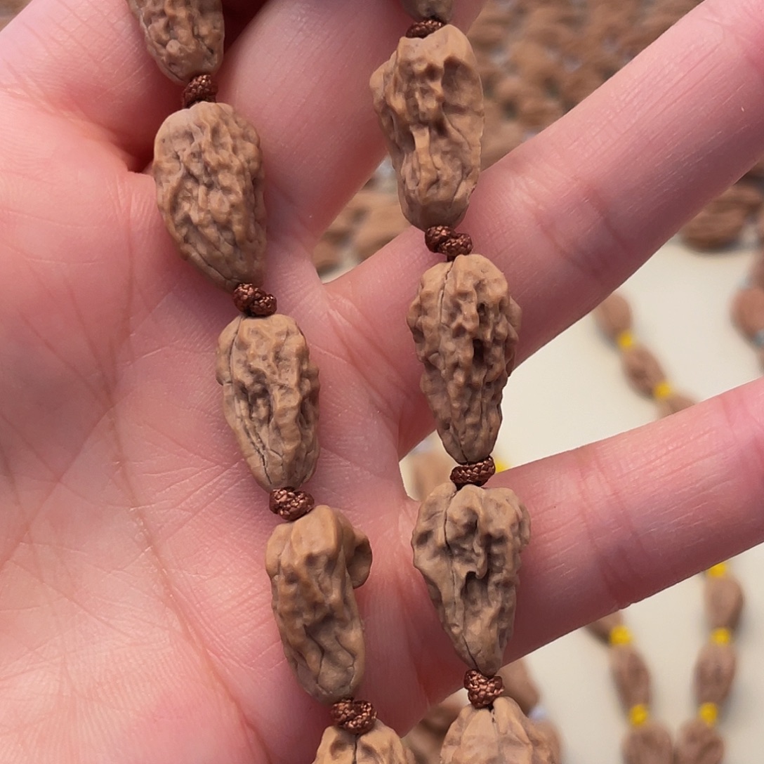 月***桃手串桃核异形蛤蟆