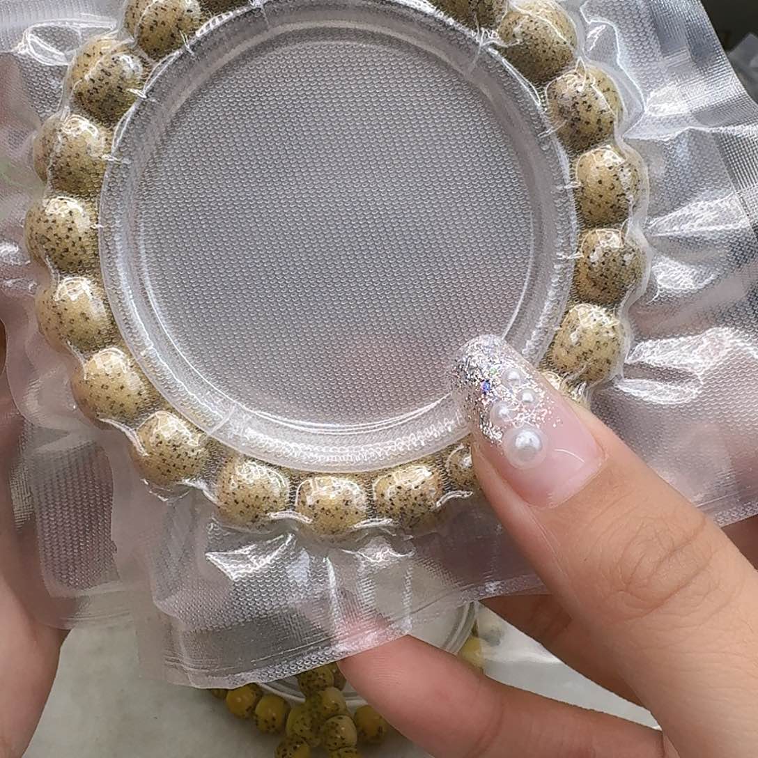 星月菩提手串37荣耀黄星月菩提11桶单圈