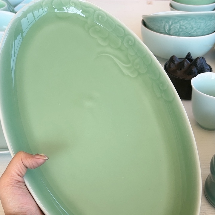 小米茶器龙泉青瓷