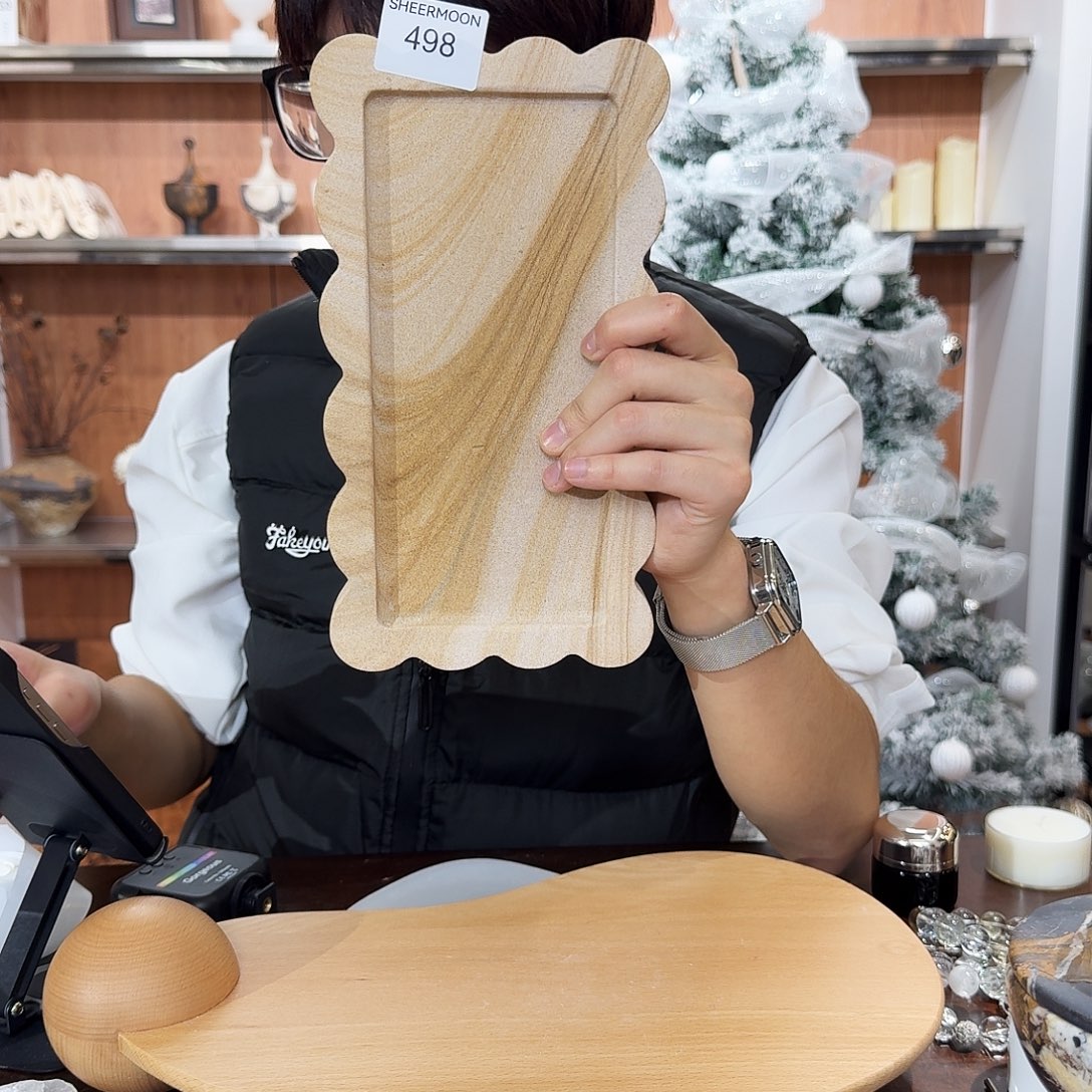 大理石498砂岩饼干盘