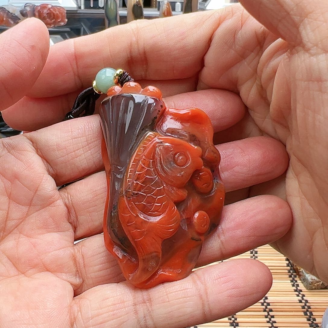 未镶嵌玛瑙/玉髓珠宝半成品