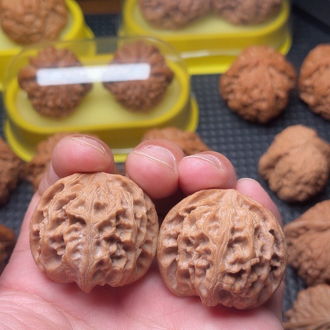 吊坠文玩核桃苹果园狮子头