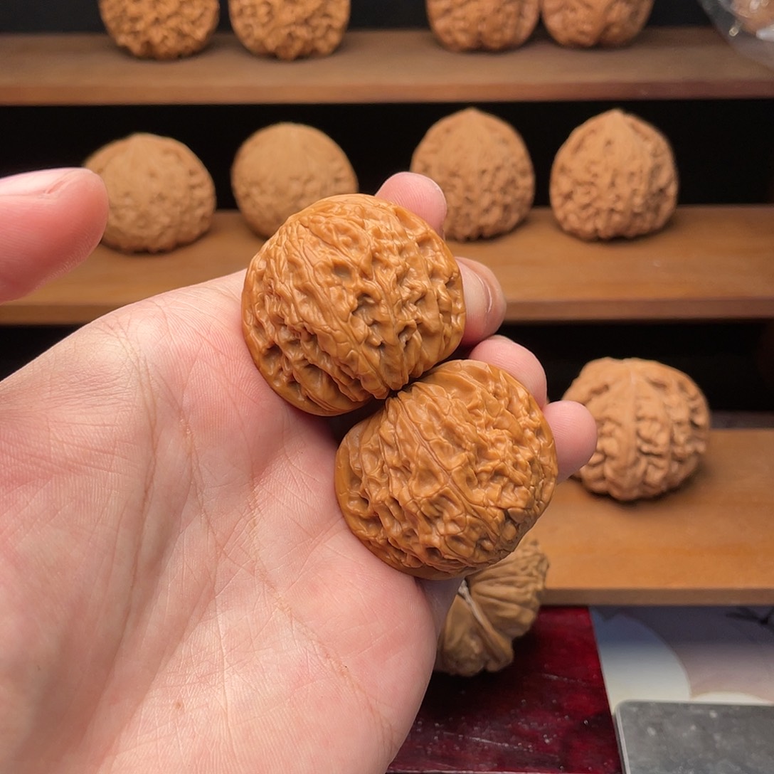 文玩核桃把件用****838磨盘