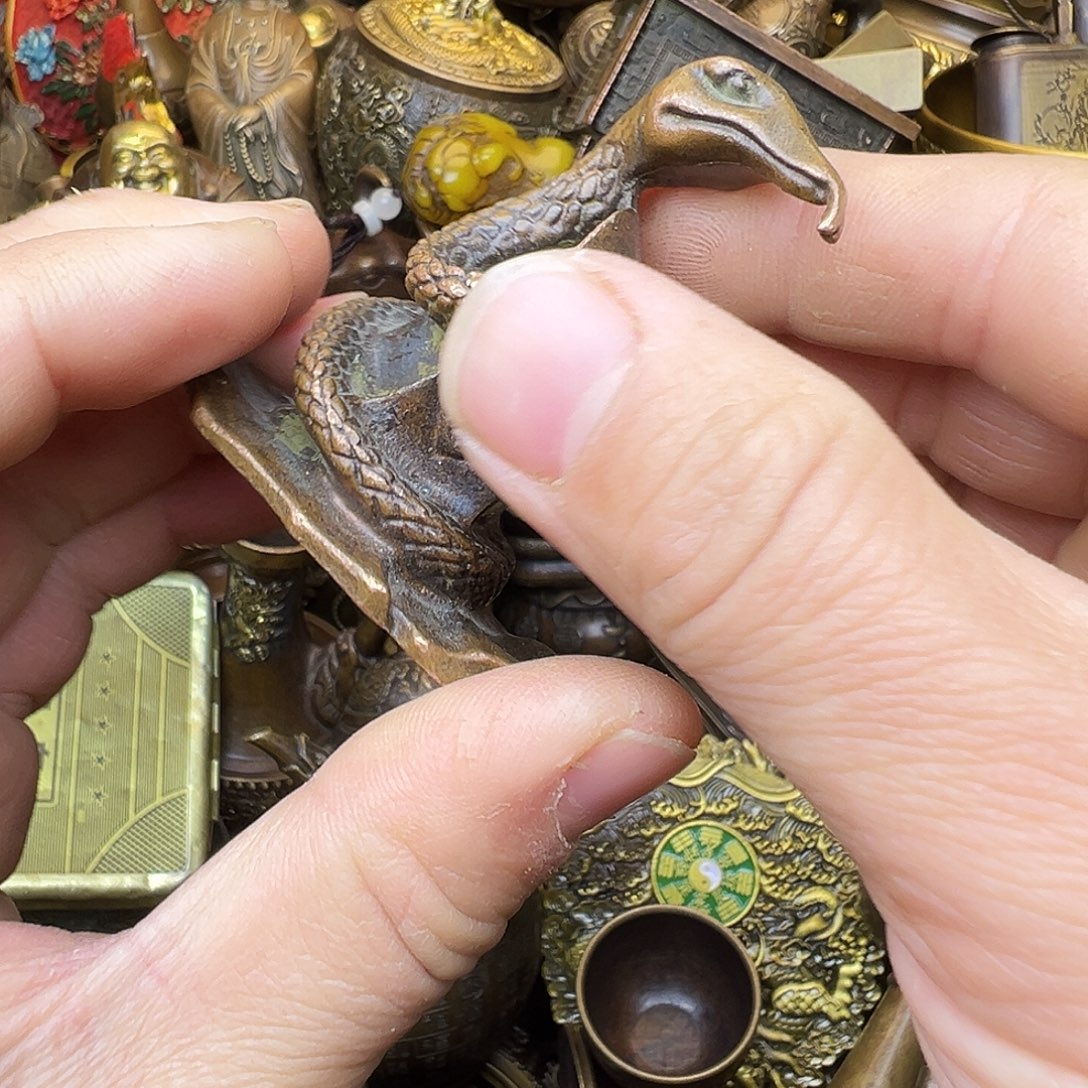 精品铜器，精美文玩